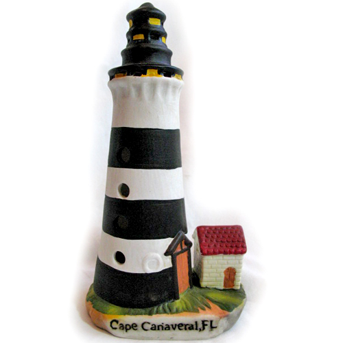 mini lighthouse figurines